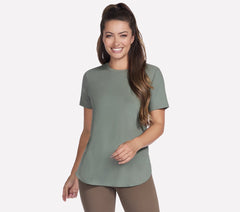 Skechers- Women GO WALK Luxe Rib Tunic Tee