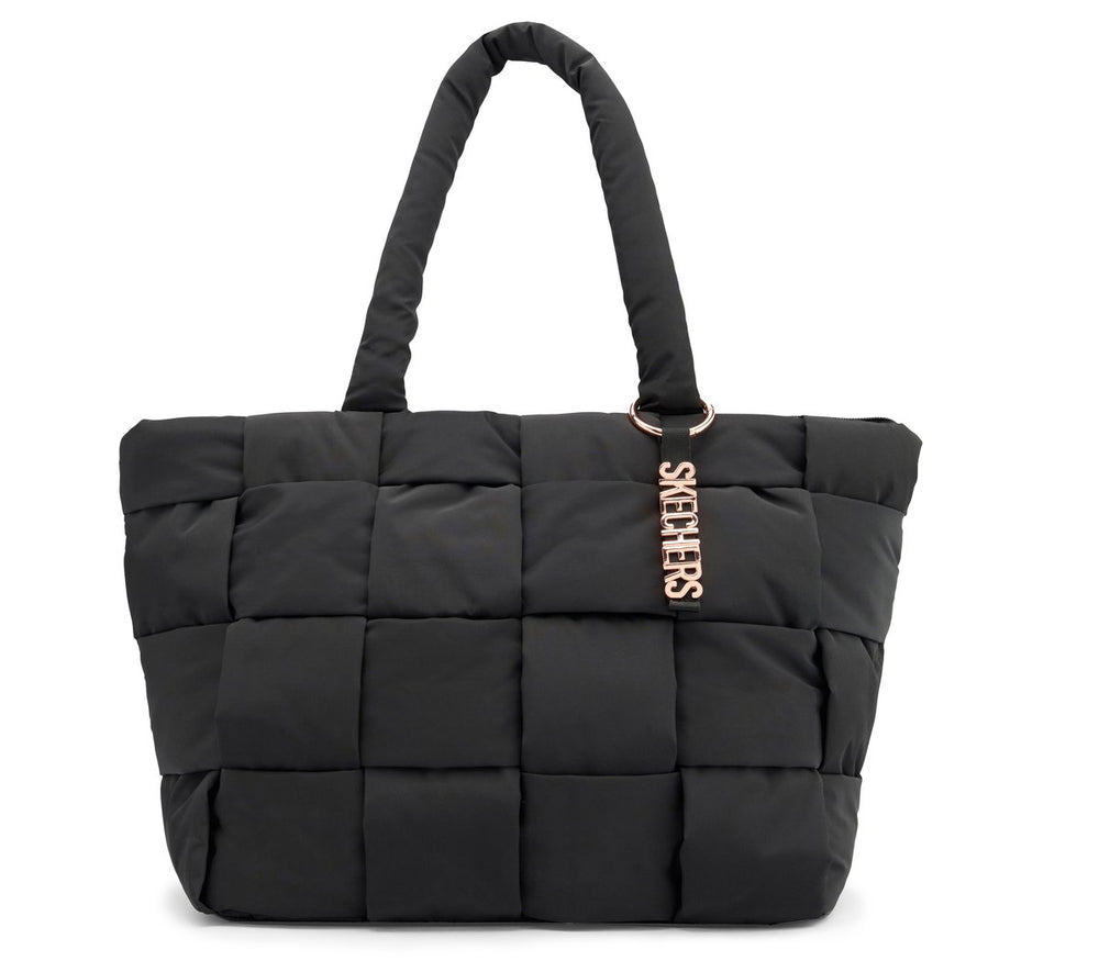 Skechers- Women|Kids|Clothing Quilted Checkered Shopper Bag