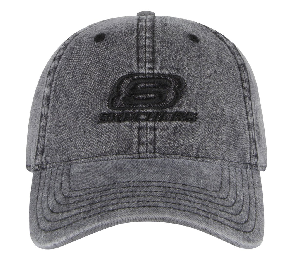 Skechers- Women|Men|Clothing Denim Embroidered Hat