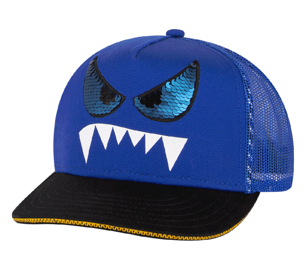 Skechers- Women|Men|Clothing Monster Eyes Trucker Hat