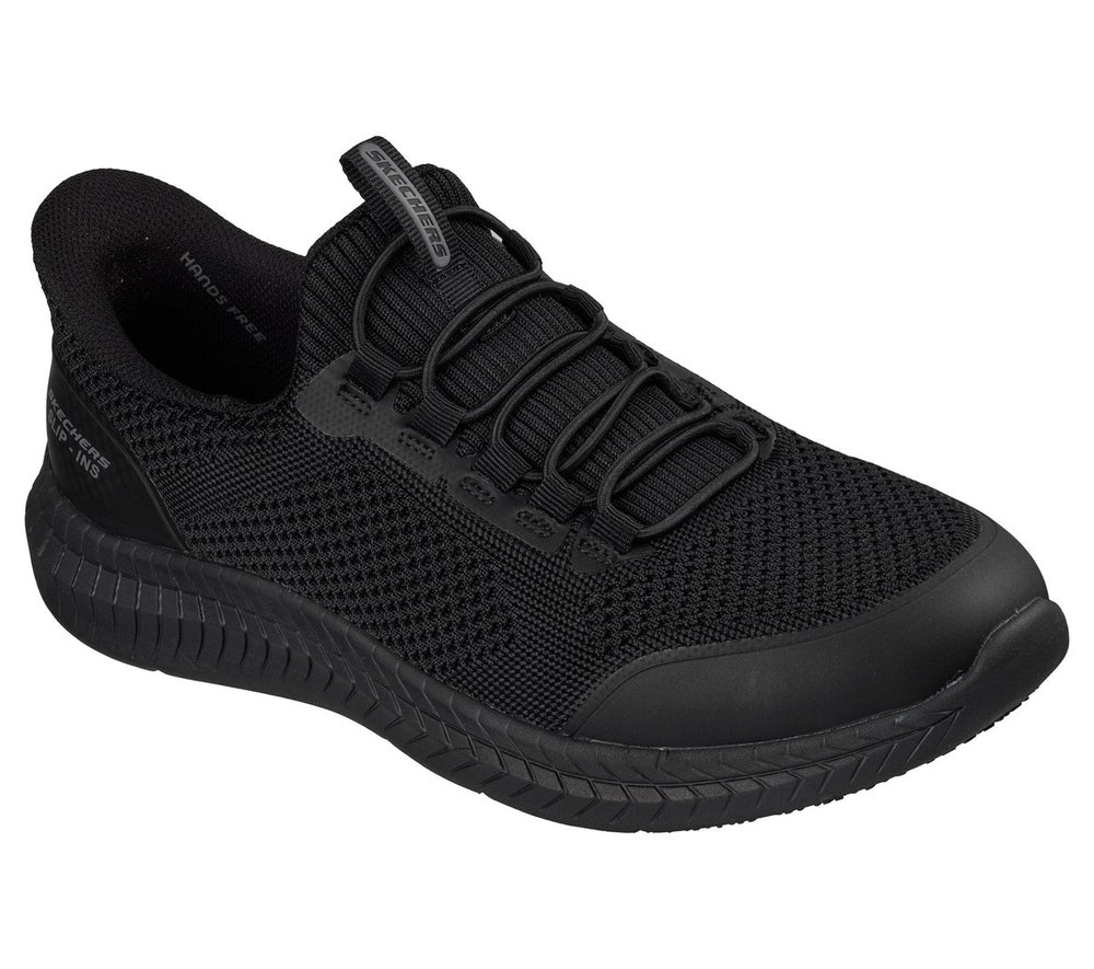 Skechers- Men Slip-ins Work Slip-Resistant: Russom - Grilax