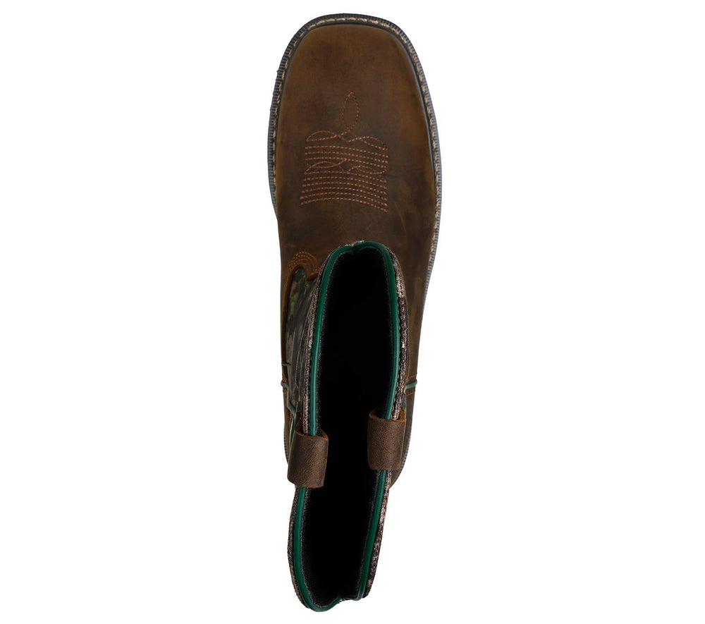 Skechers- Men John Deere Waterproof: Rowood - Moss Burrow