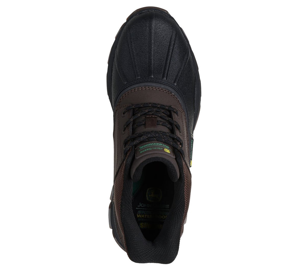 Skechers- Men Slip-ins John Deere Waterproof Relaxed Fit: Respected - Swamper