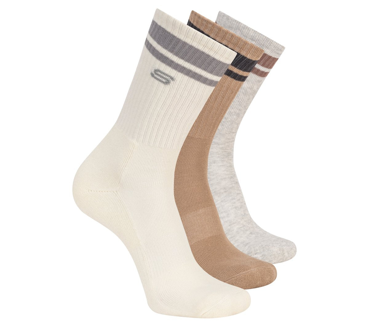 Skechers- Men|Clothing 3 Pack Men's Lifestyle Crew Socks