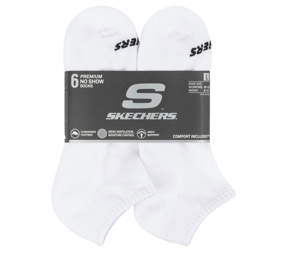 Skechers- Men|Clothing 6 Pack Core Low Cut Large Socks