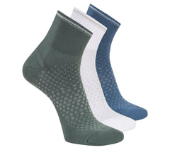 Skechers- Men|Clothing 3 Pack Men's Performance Running Quarter Socks