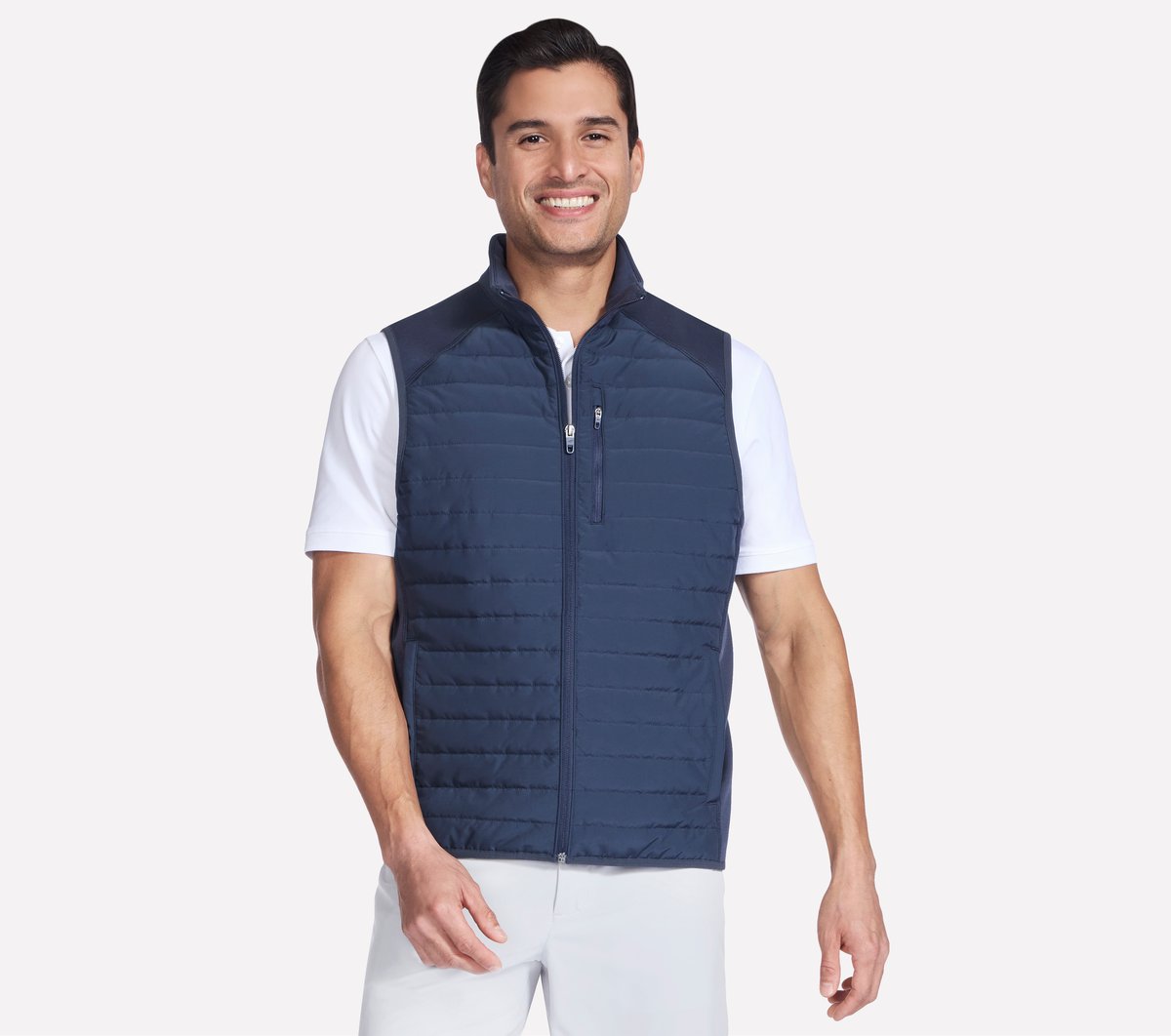 Skechers- Men GO SHIELD Cozy Fit Hybrid Vest