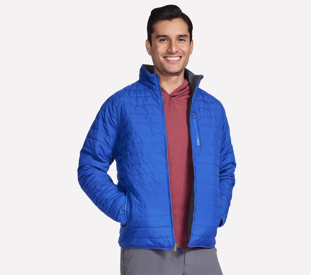 Skechers- Men GO SHIELD Cozy Fit Altitude Reversible Jacket