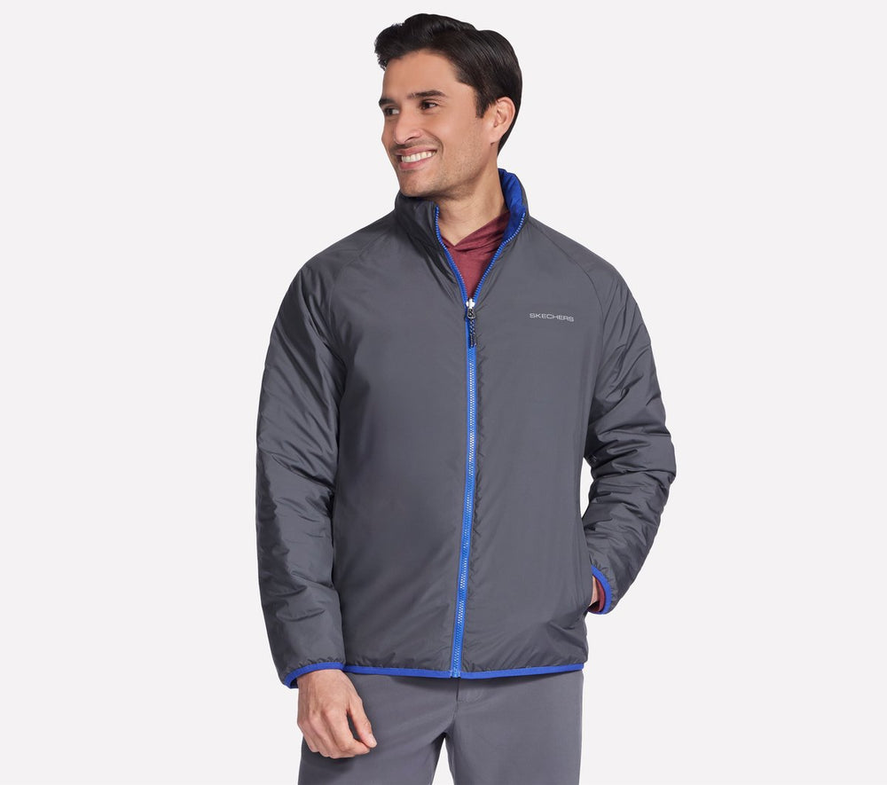 Skechers- Men GO SHIELD Cozy Fit Altitude Reversible Jacket