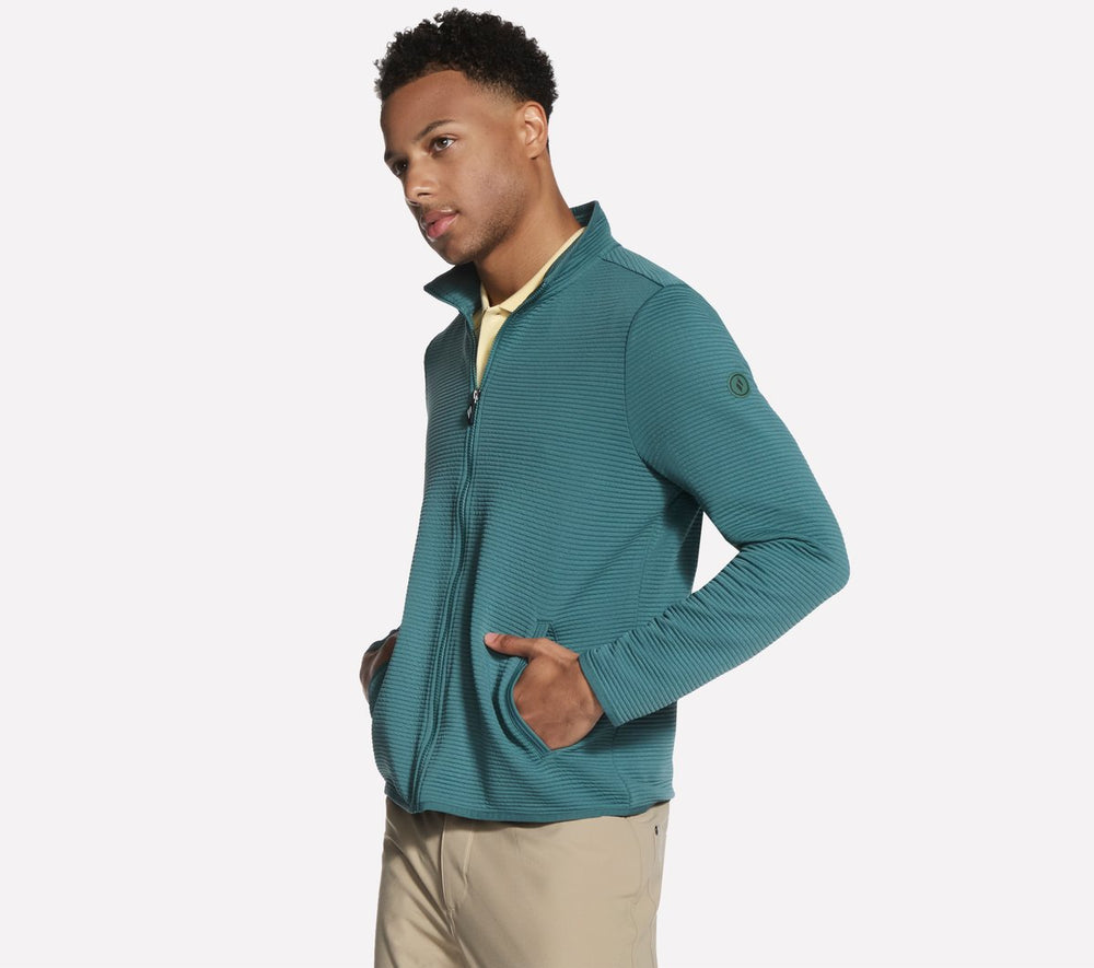Skechers- Men The Hoodless Hoodie Ottoman Jacket