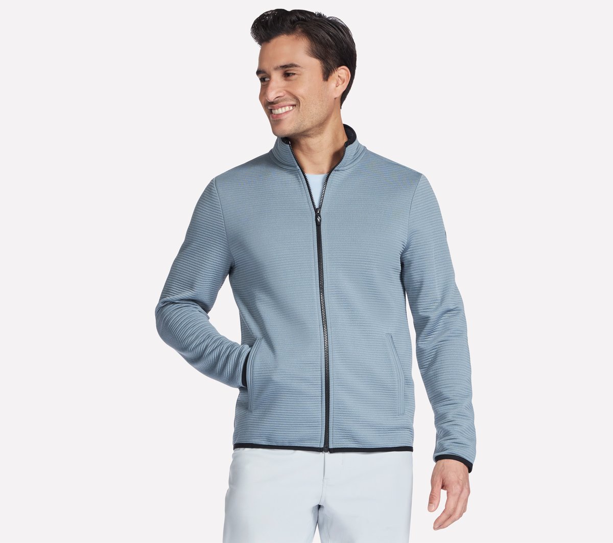 Skechers- Men The Hoodless Hoodie Ottoman Jacket