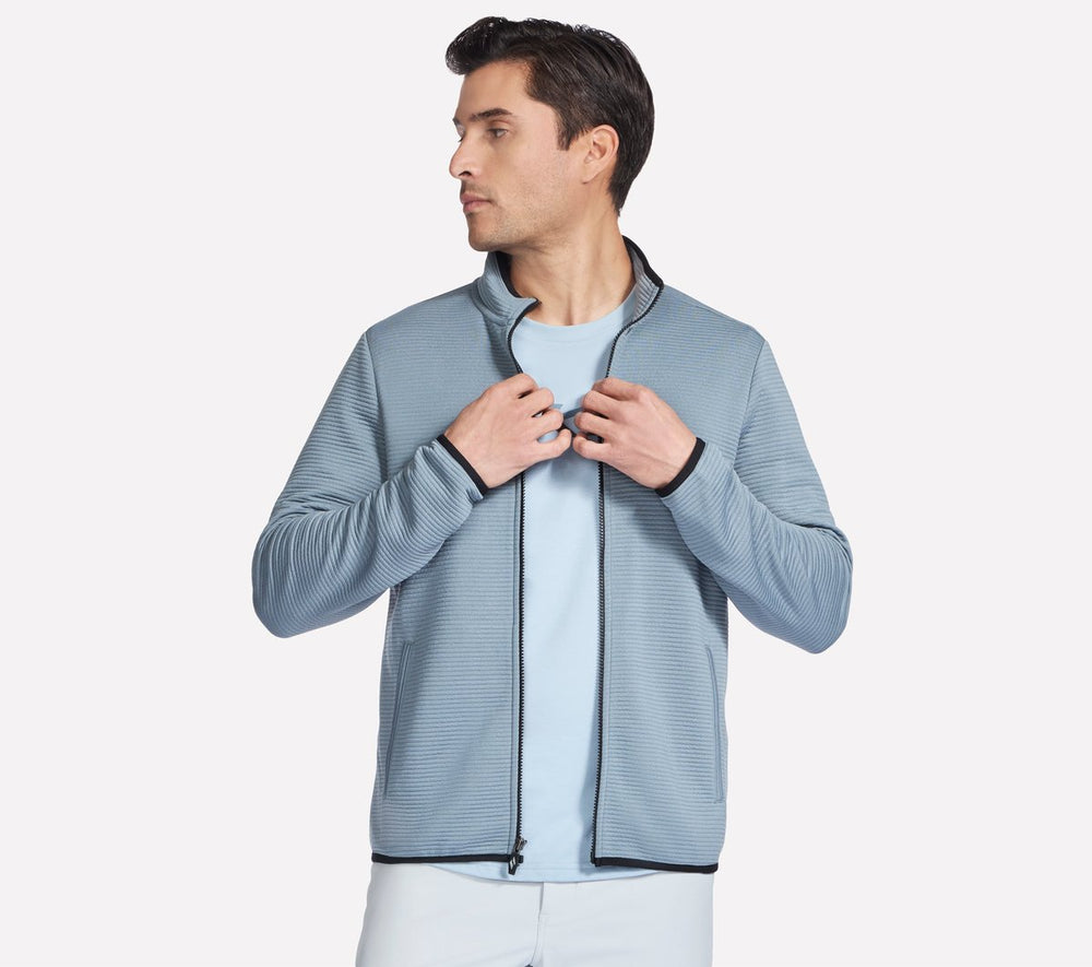 Skechers- Men The Hoodless Hoodie Ottoman Jacket