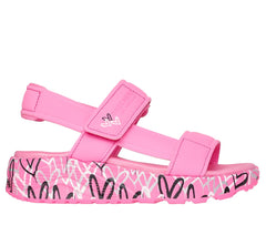 Skechers- Kids JGoldcrown: UNO Lite Sandal - Sunny Love