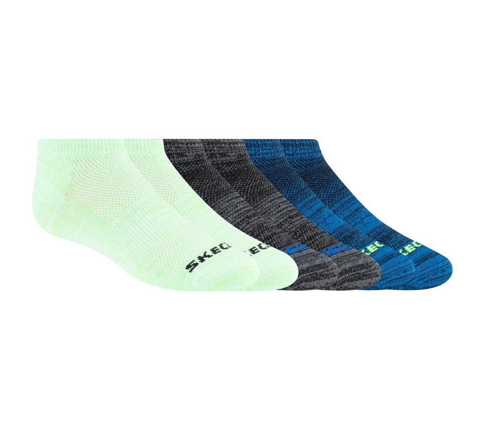 Skechers- Kids|Clothing 6 Pack Low Cut Non Terry Socks