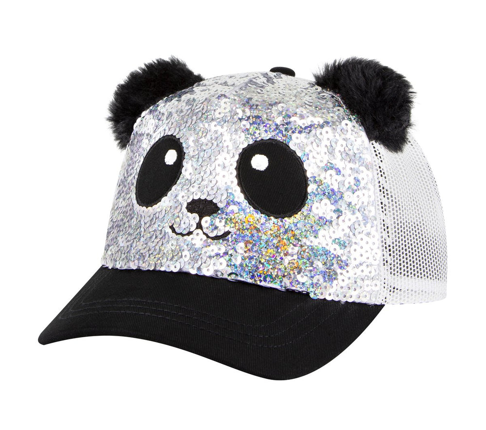 Skechers- Kids|Clothing Sequin Panda Hat