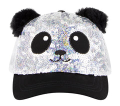 Skechers- Kids|Clothing Sequin Panda Hat