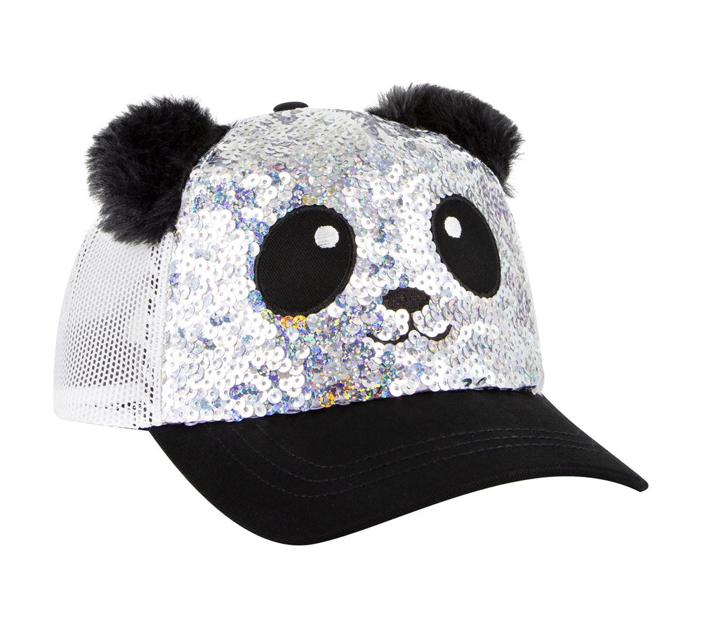 Skechers- Kids|Clothing Sequin Panda Hat