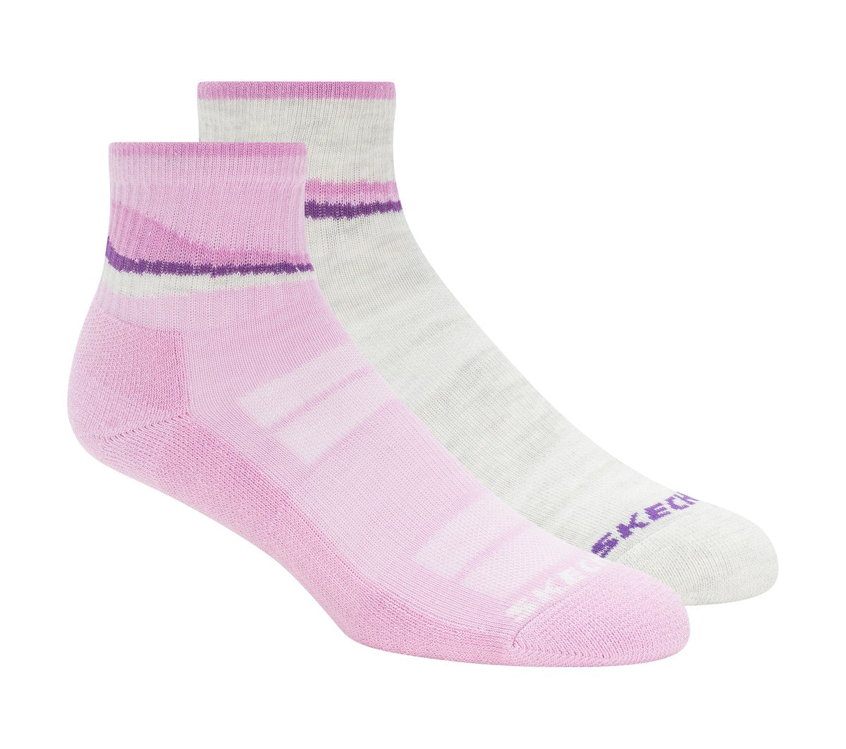 Skechers- Clothing 2 Pack Women's Trail Quarter Socks