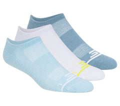 Skechers- Clothing 3 Pack Women's No Show Premium Basic Socks