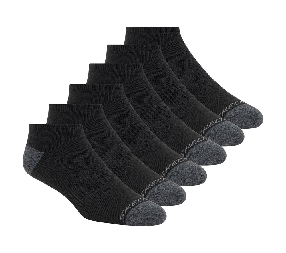 Skechers- Clothing 6 Pack Walking Low Cut Socks