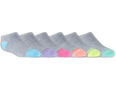 Skechers- Clothing 6 Pack Low Cut Walking Socks