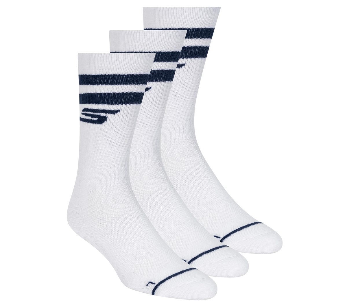 Skechers- Clothing 3 Pack Performance Pickleball Crew Socks