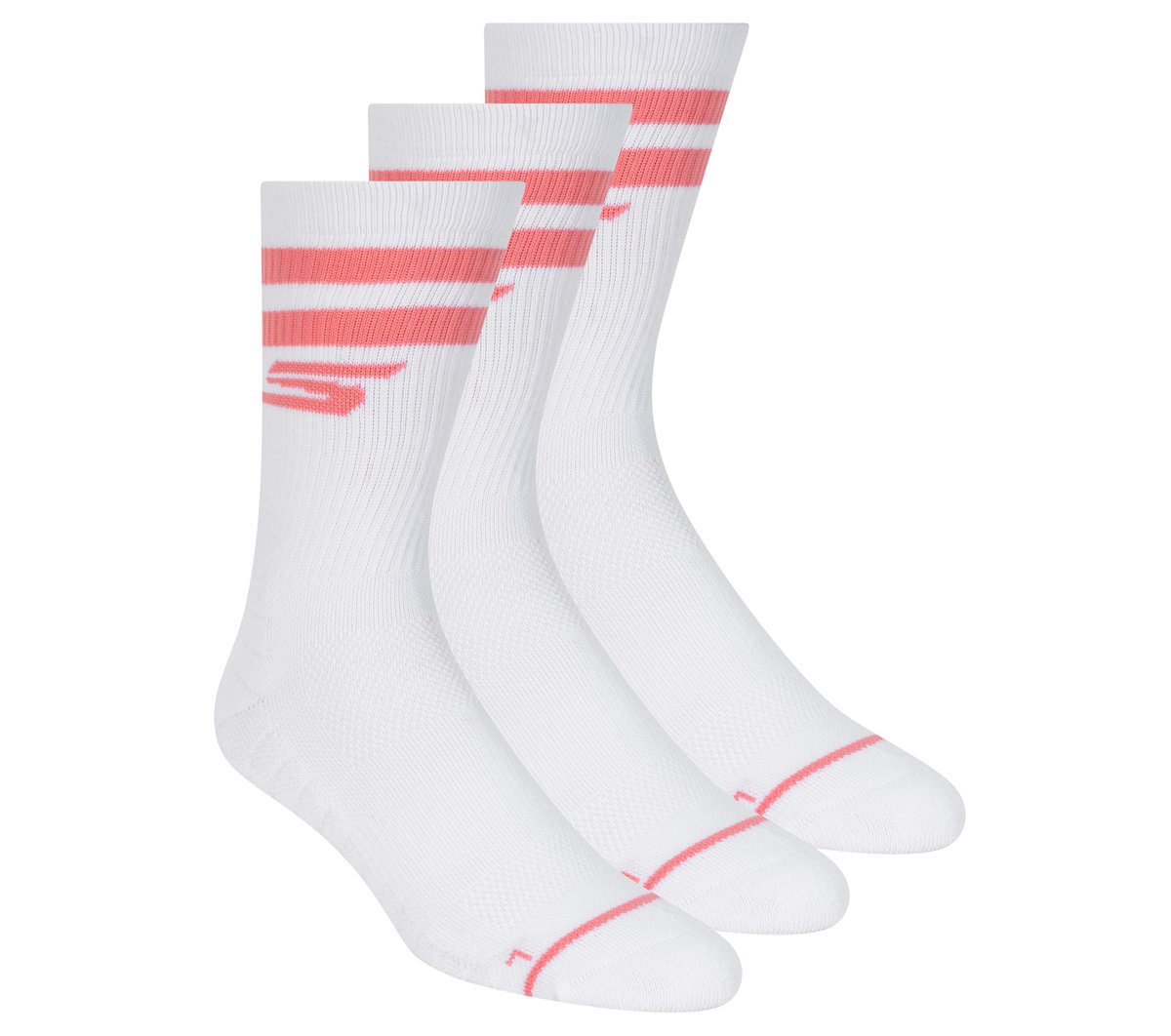Skechers- Clothing 3 Pack Performance Pickleball Crew Socks
