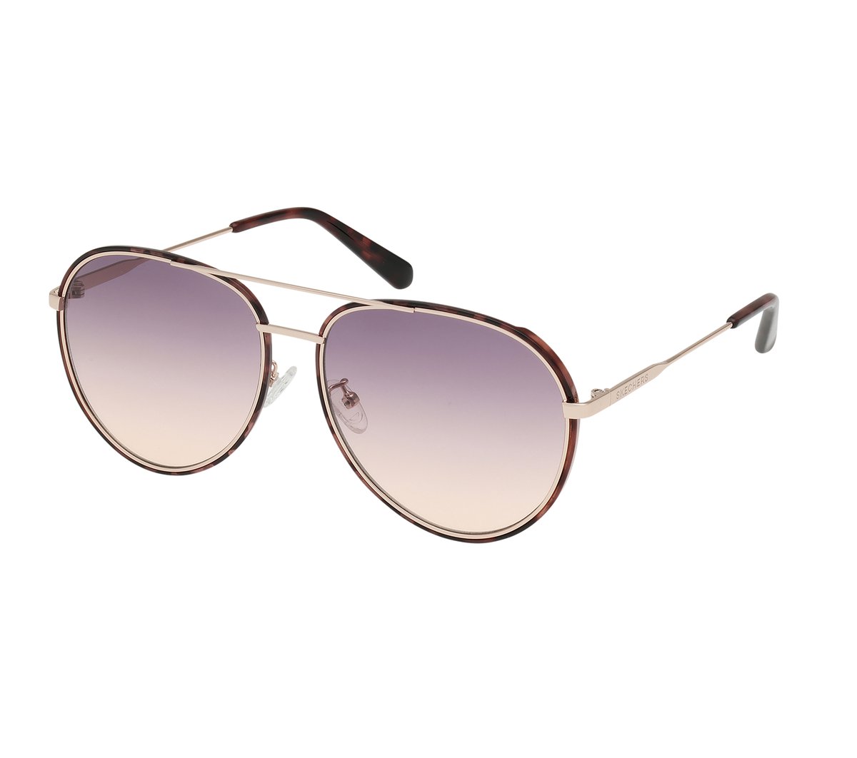 Skechers- Clothing Rounded Metal Aviator Sunglasses
