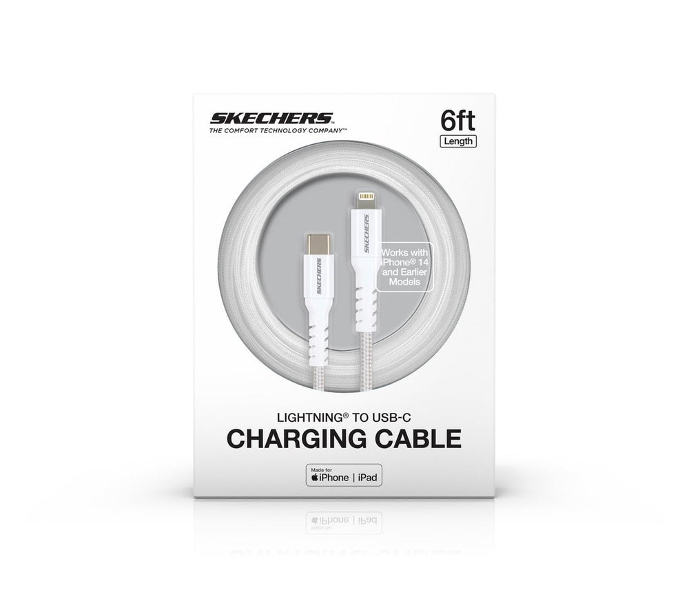 Skechers- Clothing Lightning to USB-C Charging Cable